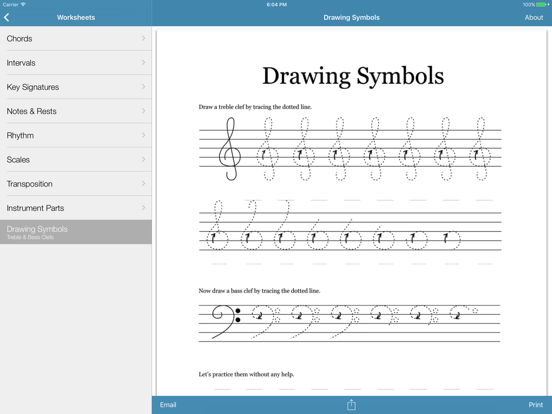 Music Resources - Theory, Worksheets & Flashcards screenshot