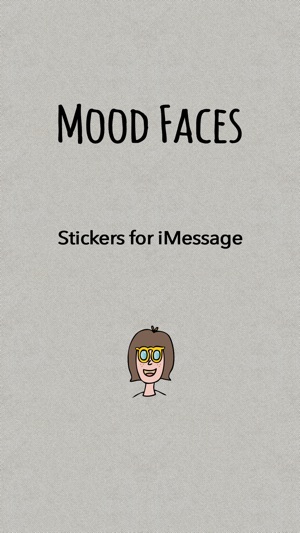 Mood Faces Stickers for iMessage(圖1)-速報App