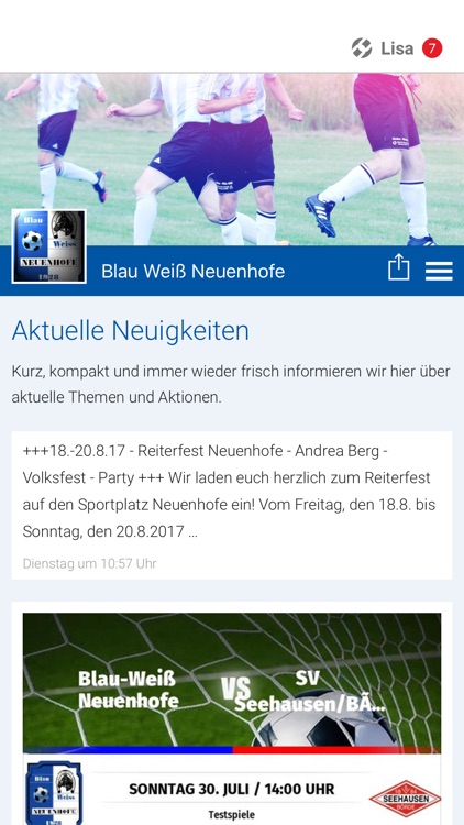 Blau Weiß Neuenhofe