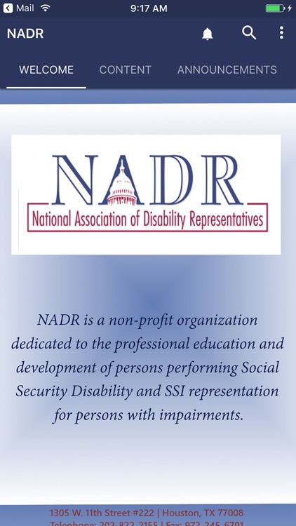 NADR Brochure