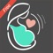 Baby Beats Plus allows mother and father to listen to their unborn baby heart and movements, record them and share with friends and family members