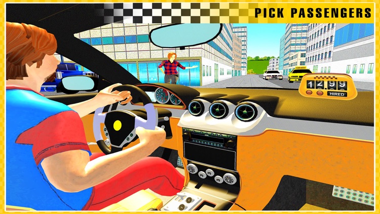 Taxi Driver 3D City Rush Duty