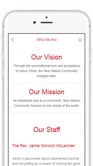 New Visions Community United Methodist Church(圖2)-速報App