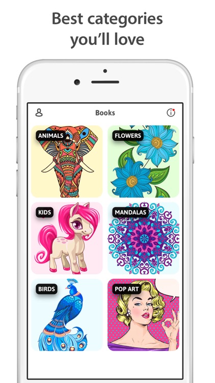 Heycolor - Coloring Book for Adults, Stress Relief