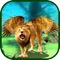 Icon Flying Lion Simulator : Angry Wild Animal Fight