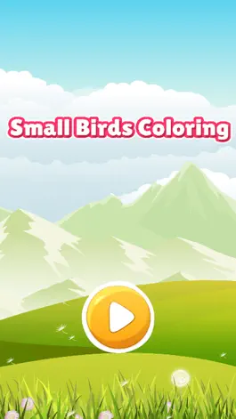 Game screenshot Small birds coloring book for kids games mod apk