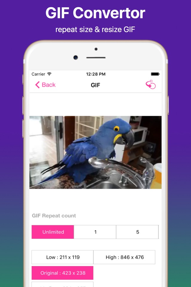 Video to GIF Convertor Pro screenshot 2