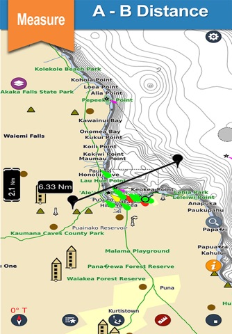 Boating Hawaii Nautical charts screenshot 2