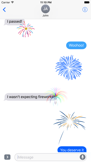 Animated Fireworks Celebration Stickers(圖3)-速報App