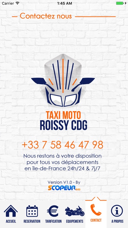 Taxi Moto Roissy CDG screenshot-3