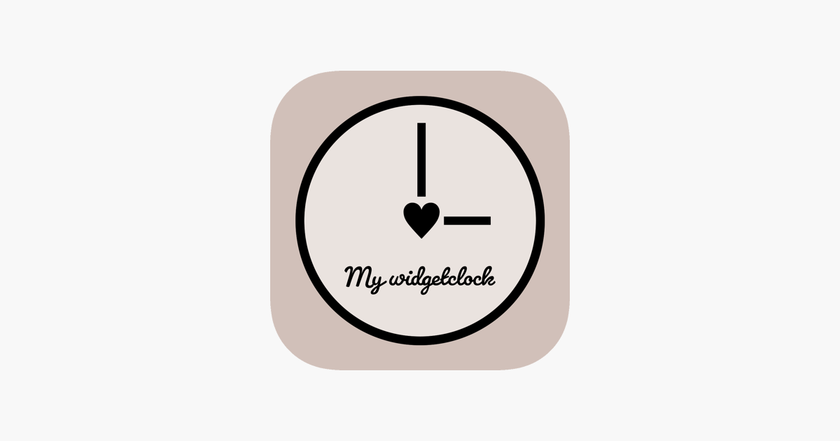 My Widget Clock かわいい時計ウィジェット をapp Storeで