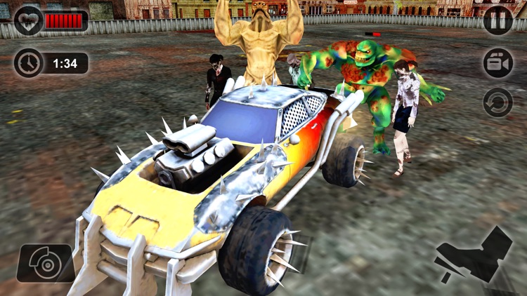 Zombie Smash Car Derby - Zombies Tsunami Killer 3D