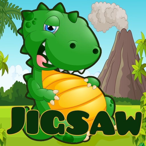 dinosaur jigsaws train a to z iOS App