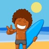 I Love Surfing - Sticker Pack for Surfers