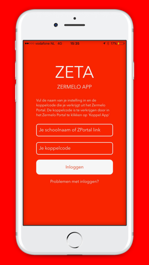 Zeta - Zermelo app