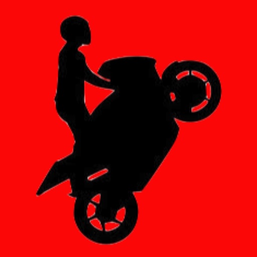 火柴人摩托车骑手：涂鸦世界的特技logo