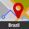 Brazil Offline Map and Travel Trip Guide