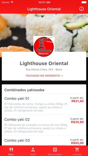 Lighthouse Oriental Delivery