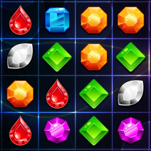 Gem Diamond Match Fun Game iOS App
