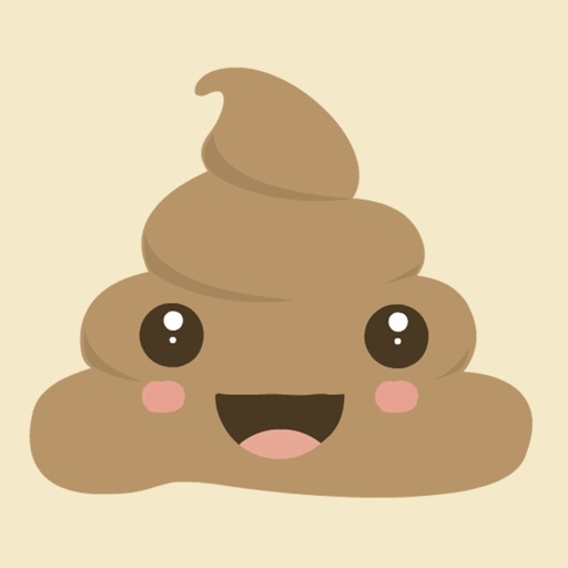 Kawaii Poop Emoji : Animated Cute Stickers Icon