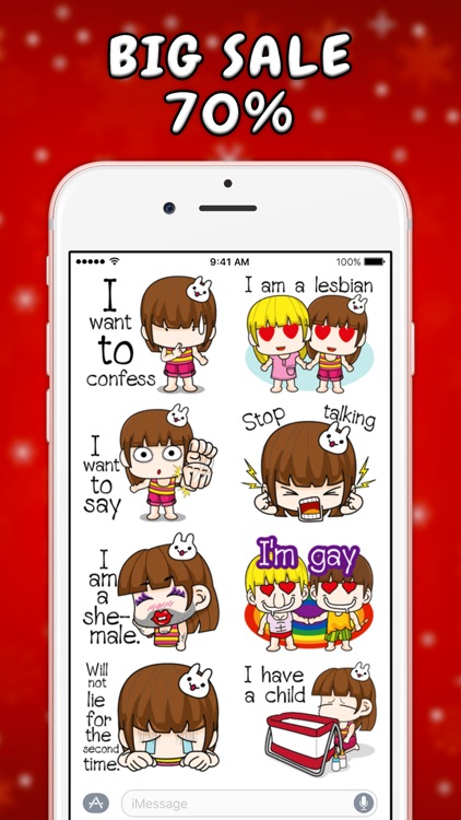 Bad Girl Stickers screenshot-4