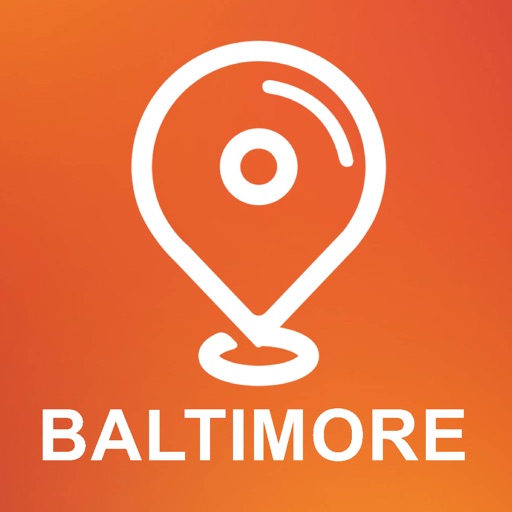Baltimore, MD - Offline Car GPS icon