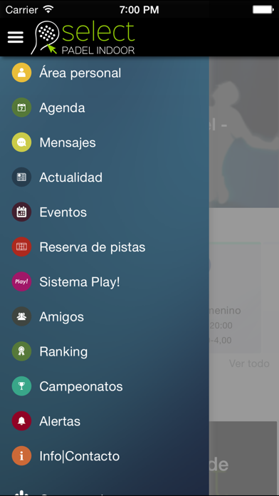 Select Padel Indoor screenshot 3