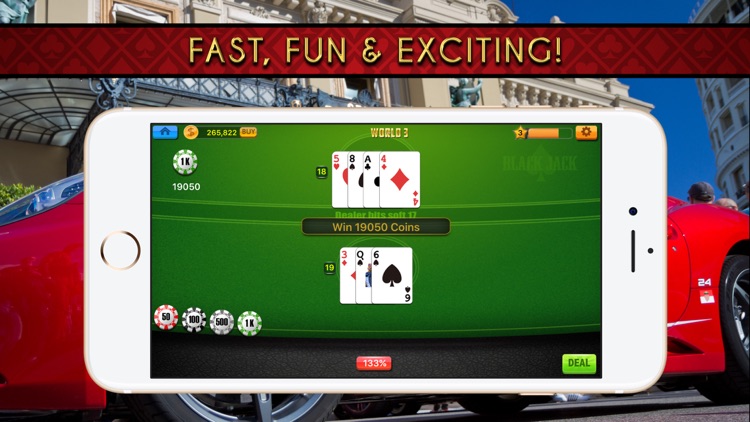 Luxury Casino Pro - Blackjack Multi-Hand Game screenshot-4