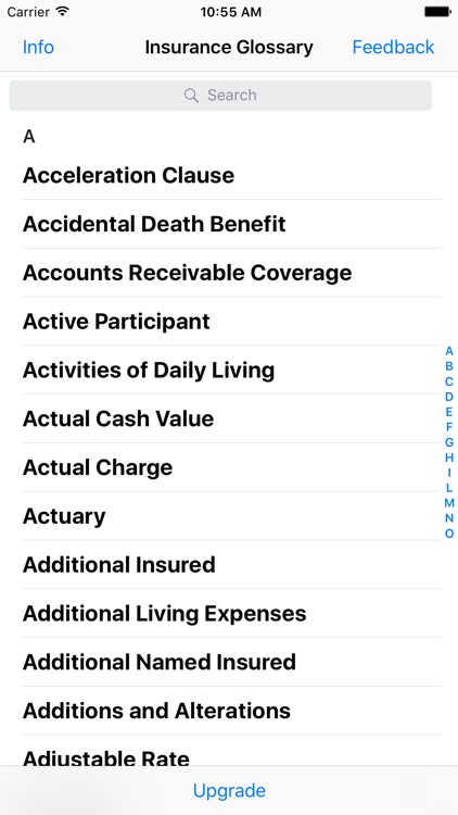 Insurance Glossary Lite