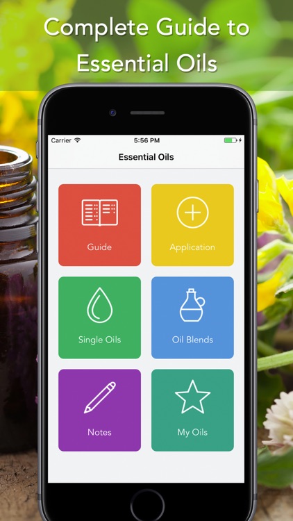 Essential Oils Reference Guide for Young Living