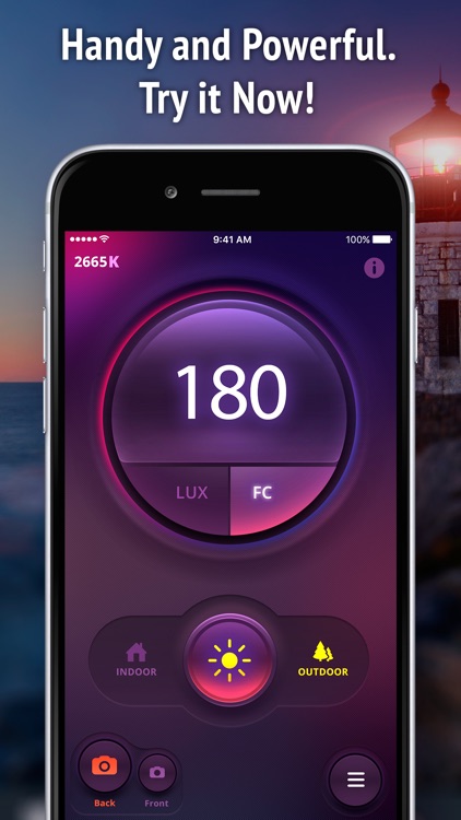 Lux Meter - light intensity level measurement tool screenshot-4