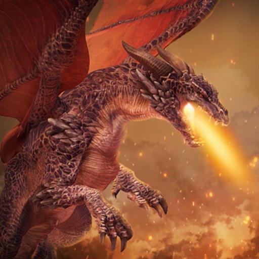 Flying Fire Dragon simulator iOS App