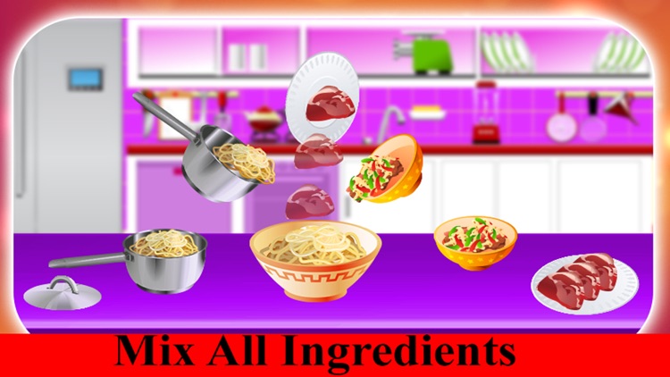 Hot Noodle Maker Food Court: Cooking Game