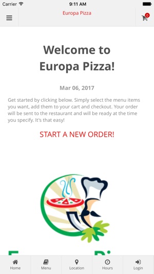 Europa Pizza Online Ordering(圖1)-速報App