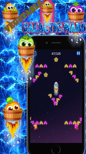 Vegetable Galactic wars(圖1)-速報App