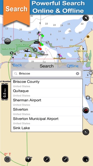 Ontario Lake GPS offline nautical fishing charts(圖2)-速報App