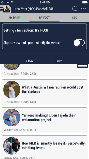 New York (NYY) Baseball 24h(圖2)-速報App