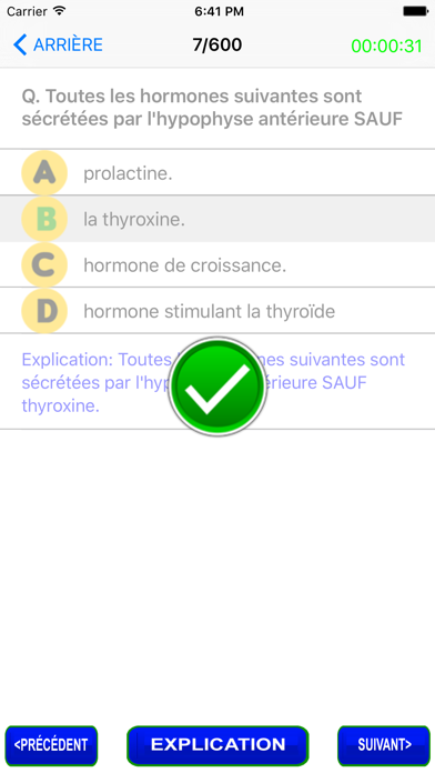 How to cancel & delete Anatomy Exam Questions in French from iphone & ipad 2