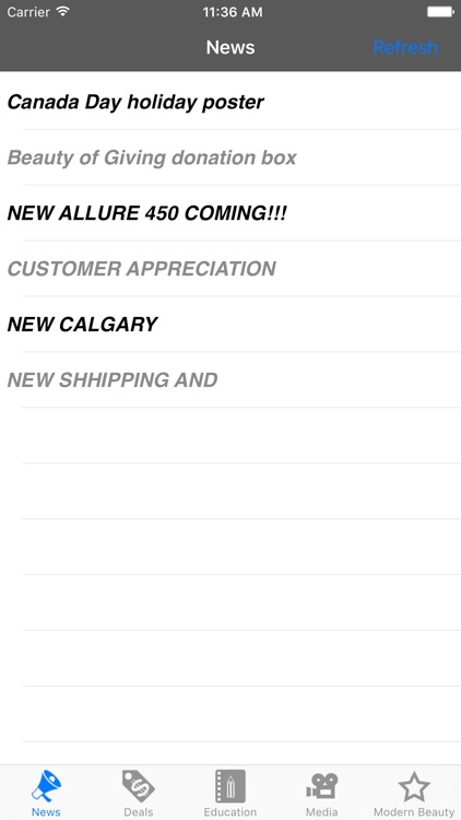 Modern Beauty Supplies Mobile