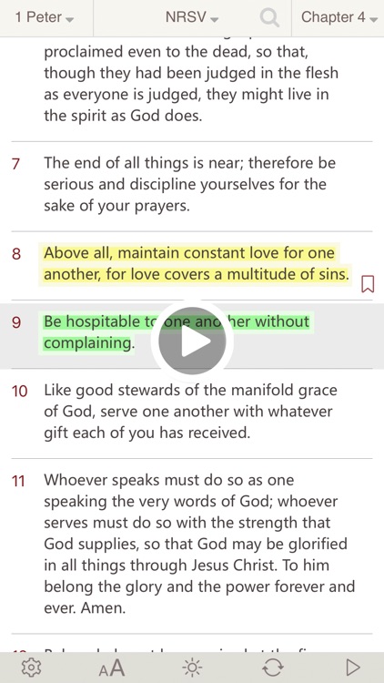 Bible :Holy Bible NRSV - Bible Study on the go