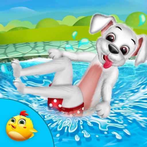Baby Puppy Swimming Pool Party iOS App