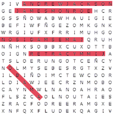 Activities of Word search soup with words by topic