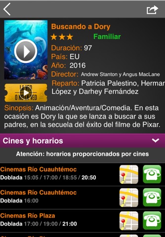 Cineguía screenshot 2