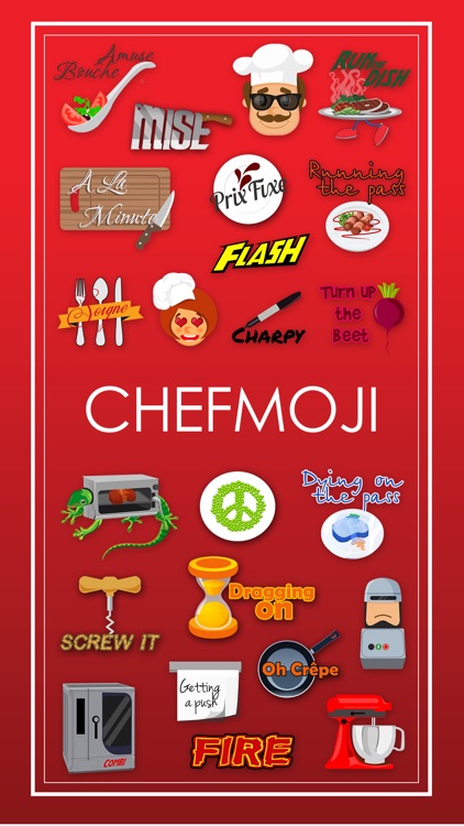 Chefmoji: Emojis & Stickers for Professional Chefs