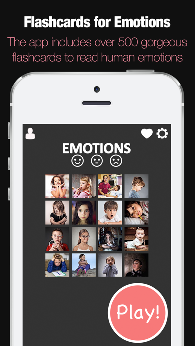 ABA Flash Cards & Games - Emotions Screenshot 1