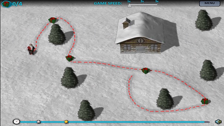 Christmas Santa Claus Adventure  - Fight Snowman screenshot-3