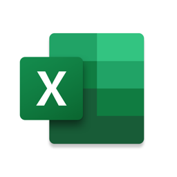 Ícone do app Microsoft Excel