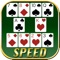 It is the classic card game "Speed"