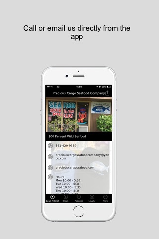 Precious Cargo Seafood Company screenshot 2