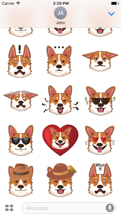 Corgioji - Corgi Emoji & Stickers